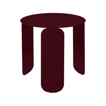 Bebop Ø45 bord lågt - Black cherry (vinröd) - Fermob