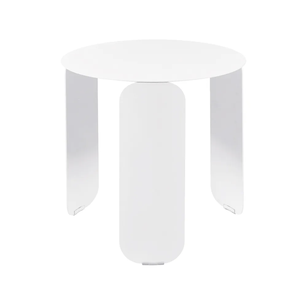 Bebop Ø45 bord lågt, Cotton white (vit) Fermob