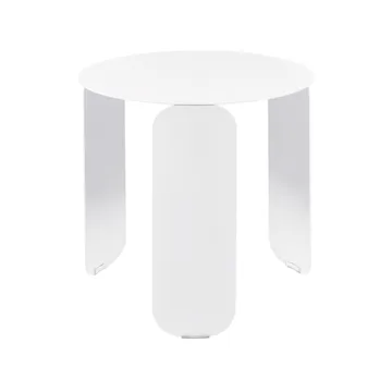 Bebop Ø45 bord lågt - Cotton white (vit) - Fermob