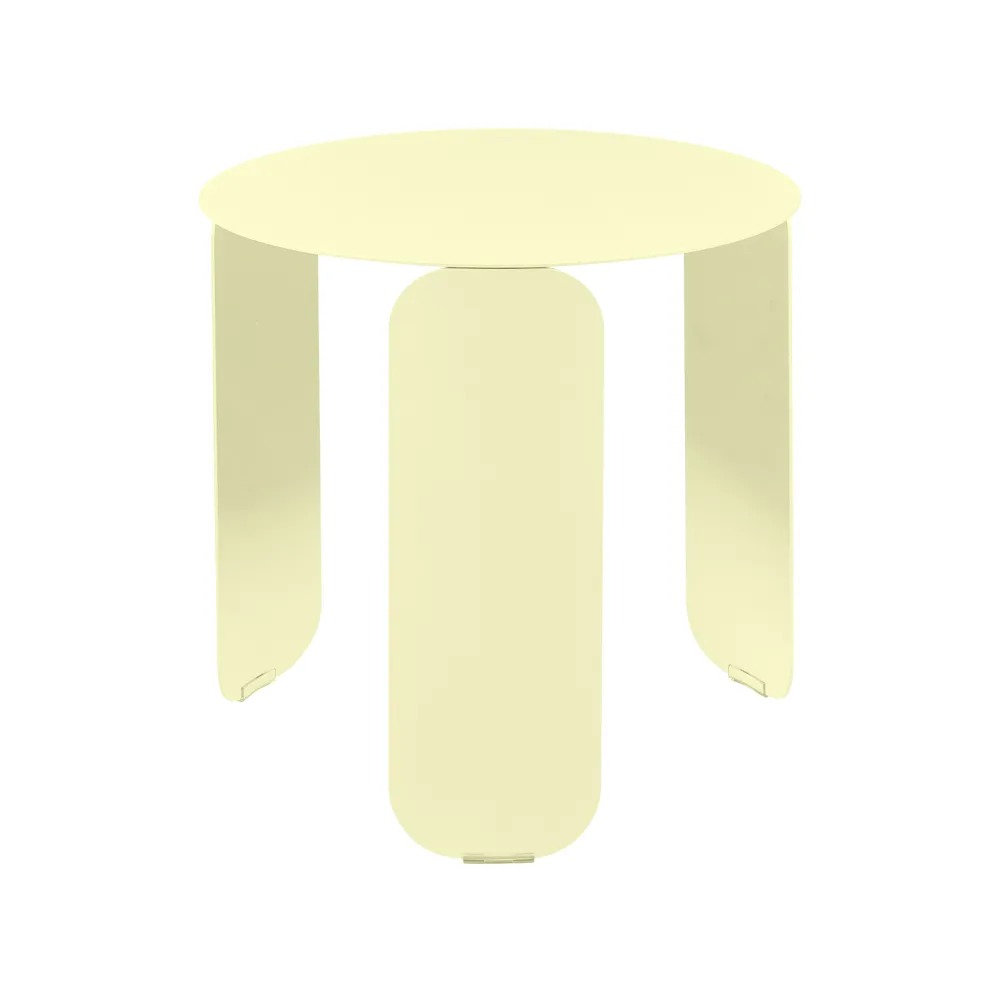 Bebop Ø45 bord lågt, frosted lemon Fermob