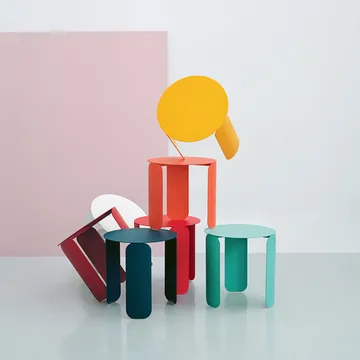 Bebop Ø45 bord lågt - ice mint - Fermob