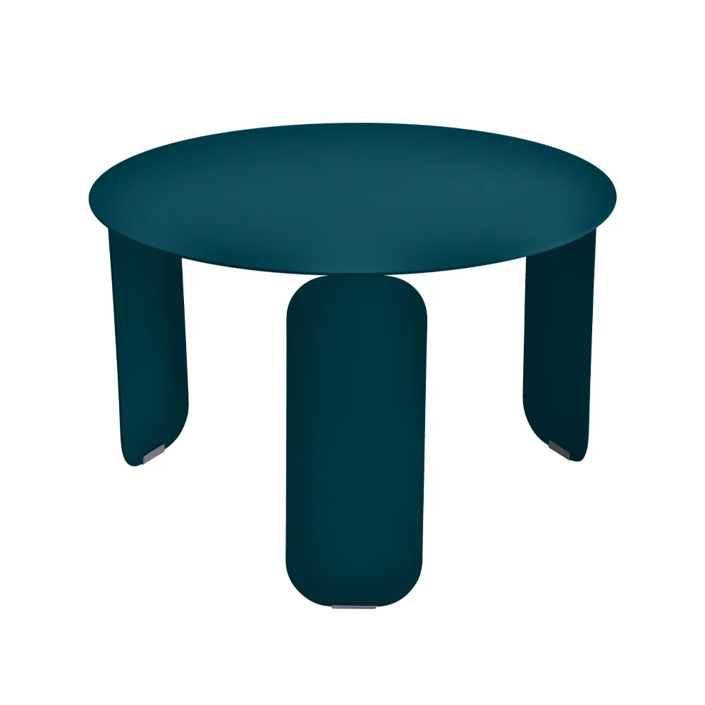 Bebop Ø60 bord lågt, acapulco blue Fermob