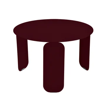 Bebop Ø60 bord lågt - Black cherry (vinröd) - Fermob