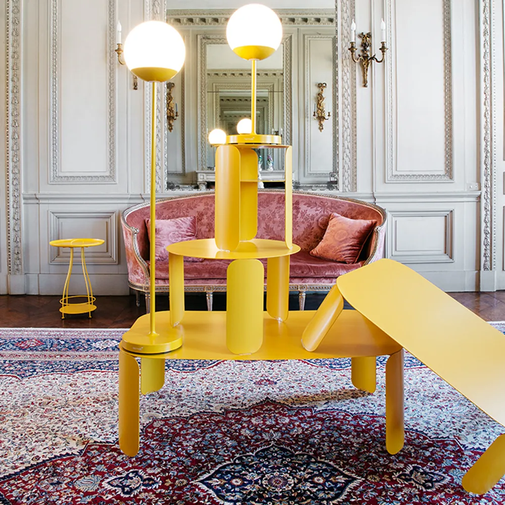 Bebop Ø60 bord lågt, cactus Fermob