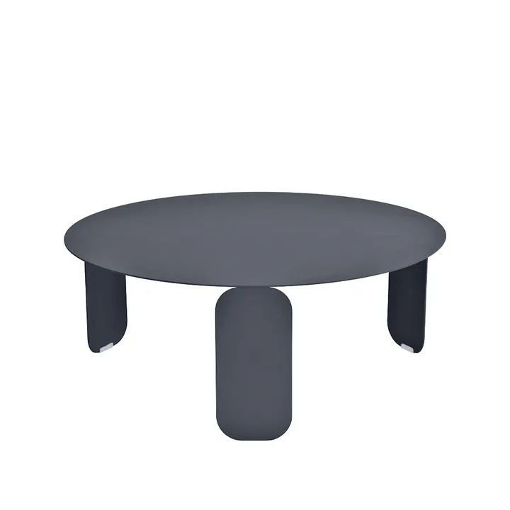 Bebop Ø80 bord lågt - anthracite - Fermob