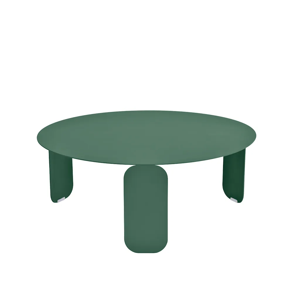 Bebop Ø80 bord lågt, cedar green Fermob