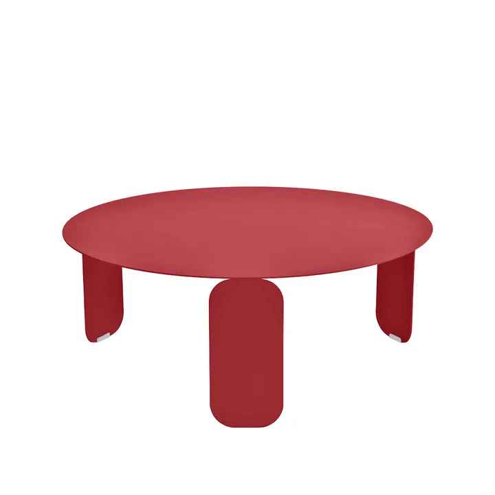 Bebop Ø80 bord lågt - chili - Fermob