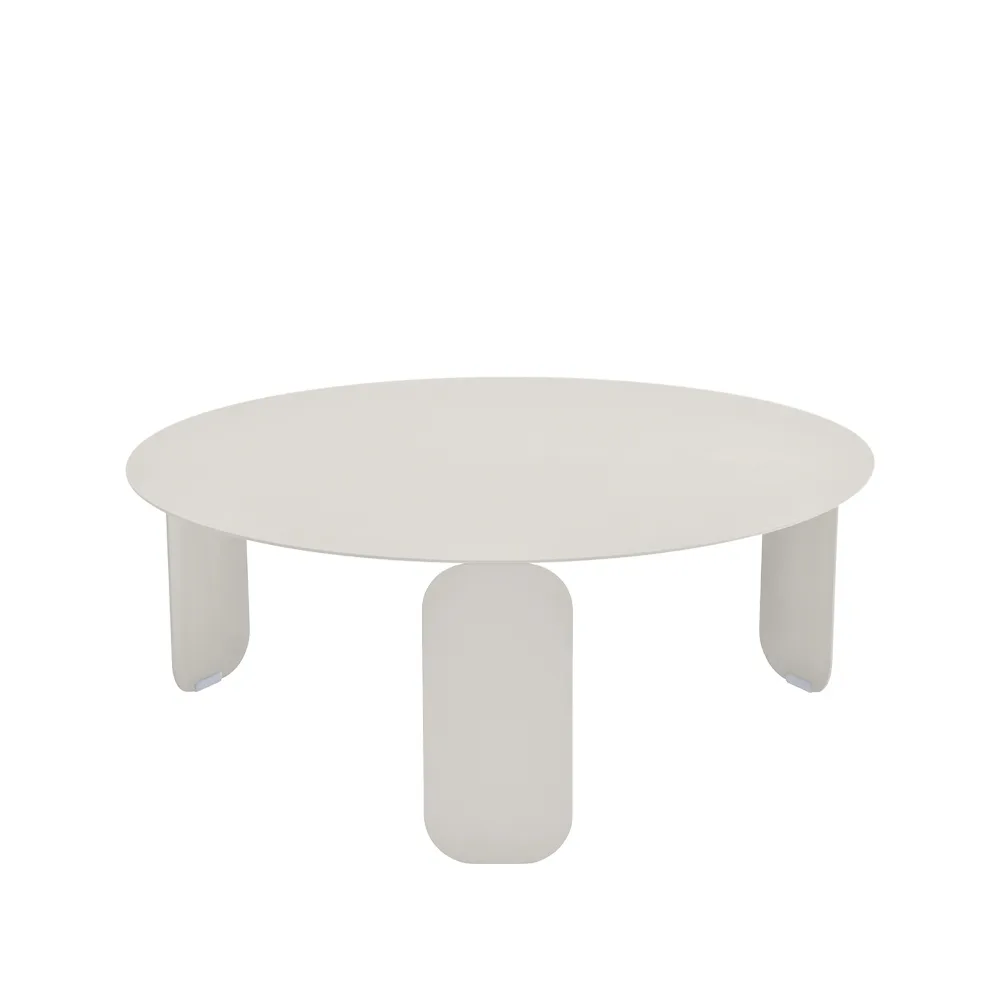 Bebop Ø80 bord lågt, clay grey Fermob