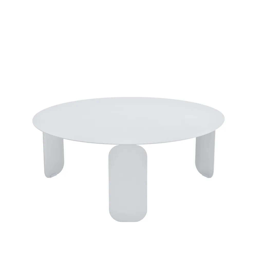 Bebop Ø80 bord lågt, Cotton white (vit) Fermob