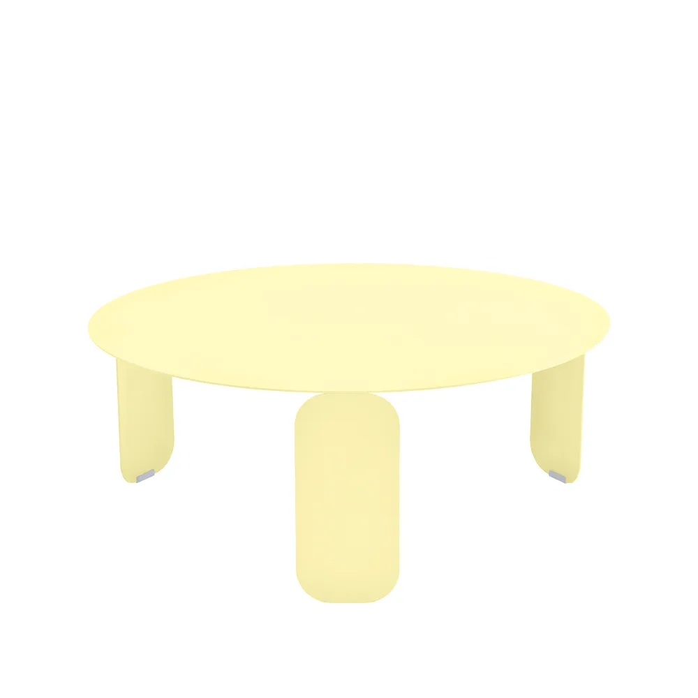 Bebop Ø80 bord lågt, frosted lemon Fermob