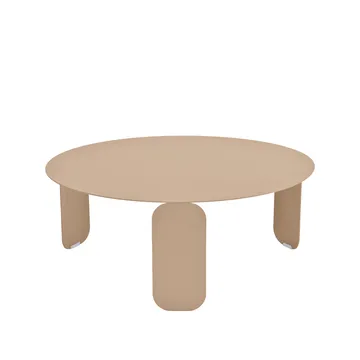 Bebop Ø80 bord lågt - Nutmeg (beige) - Fermob