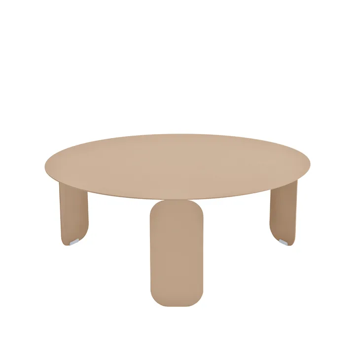 Bebop Ø80 bord lågt - Nutmeg (beige) - Fermob