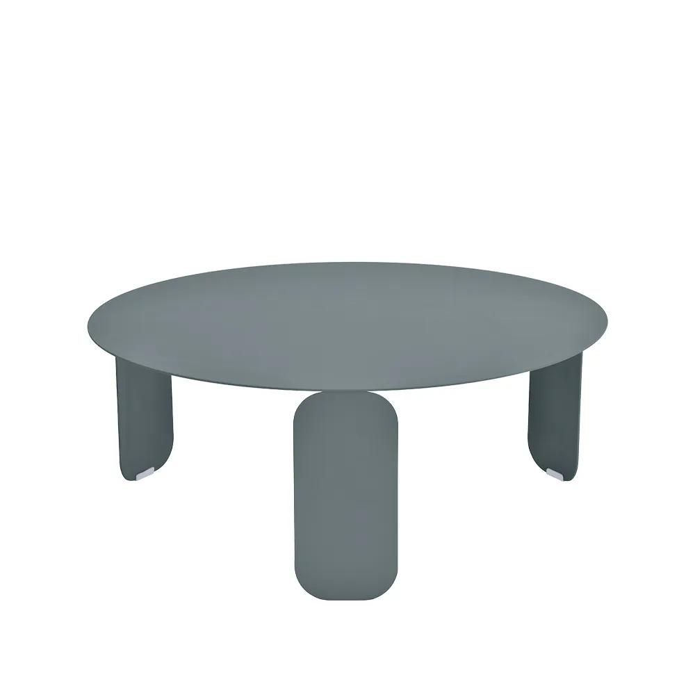 Bebop Ø80 bord lågt, Storm grey (grå) Fermob