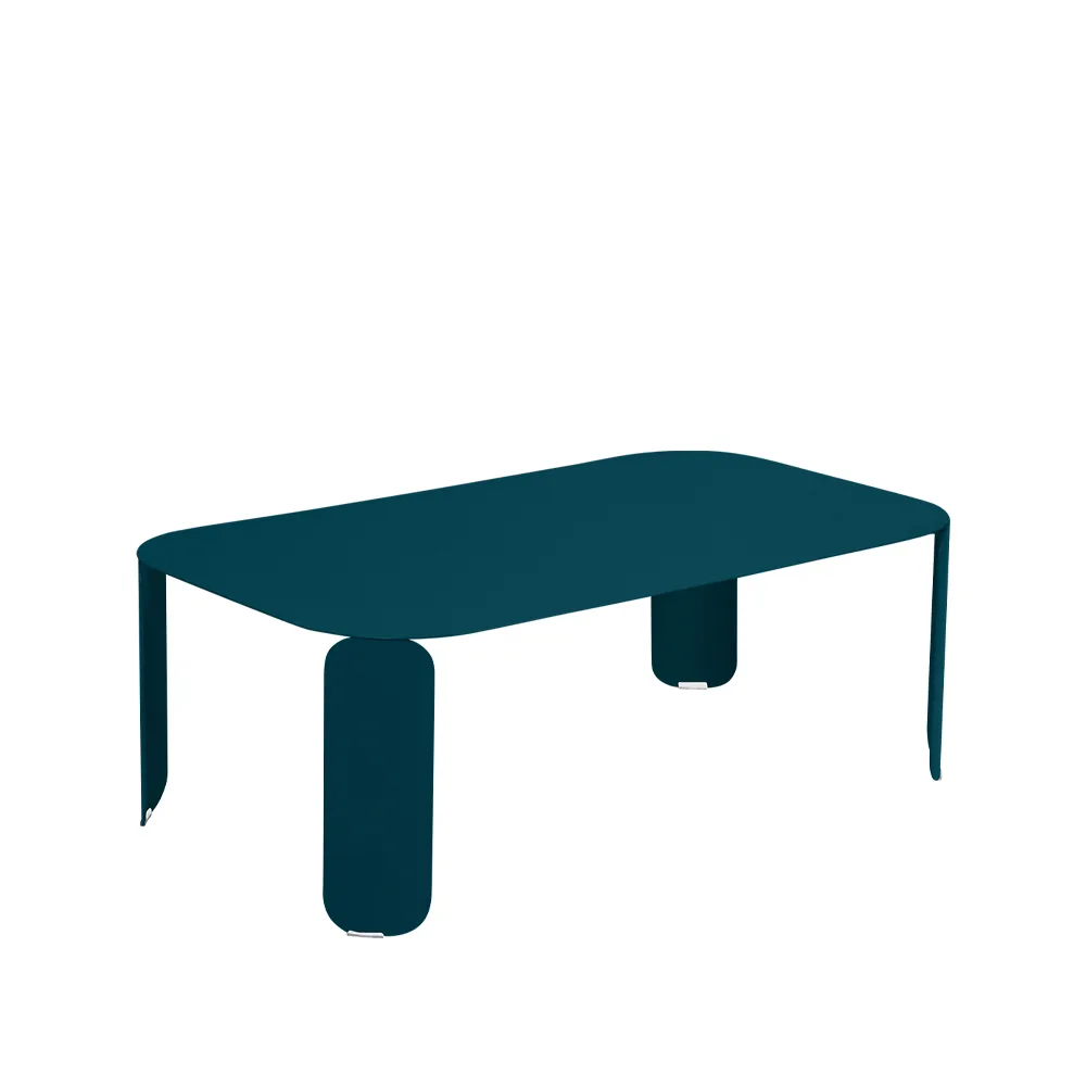 Bebop bord 120x70 cm, acapulco blue, h.42 cm Fermob