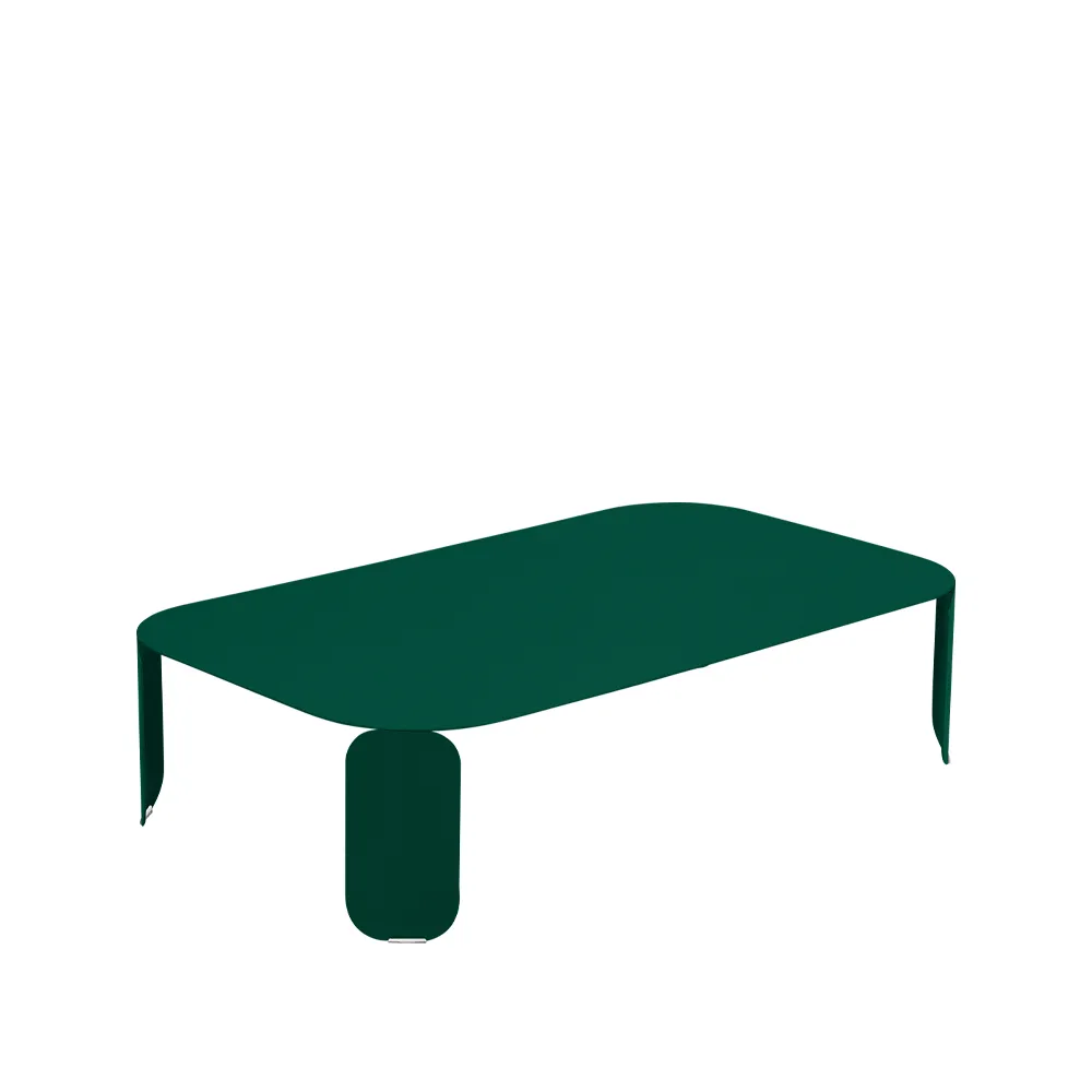 Bebop bord 120x70 cm, cedar green, h.29 cm Fermob