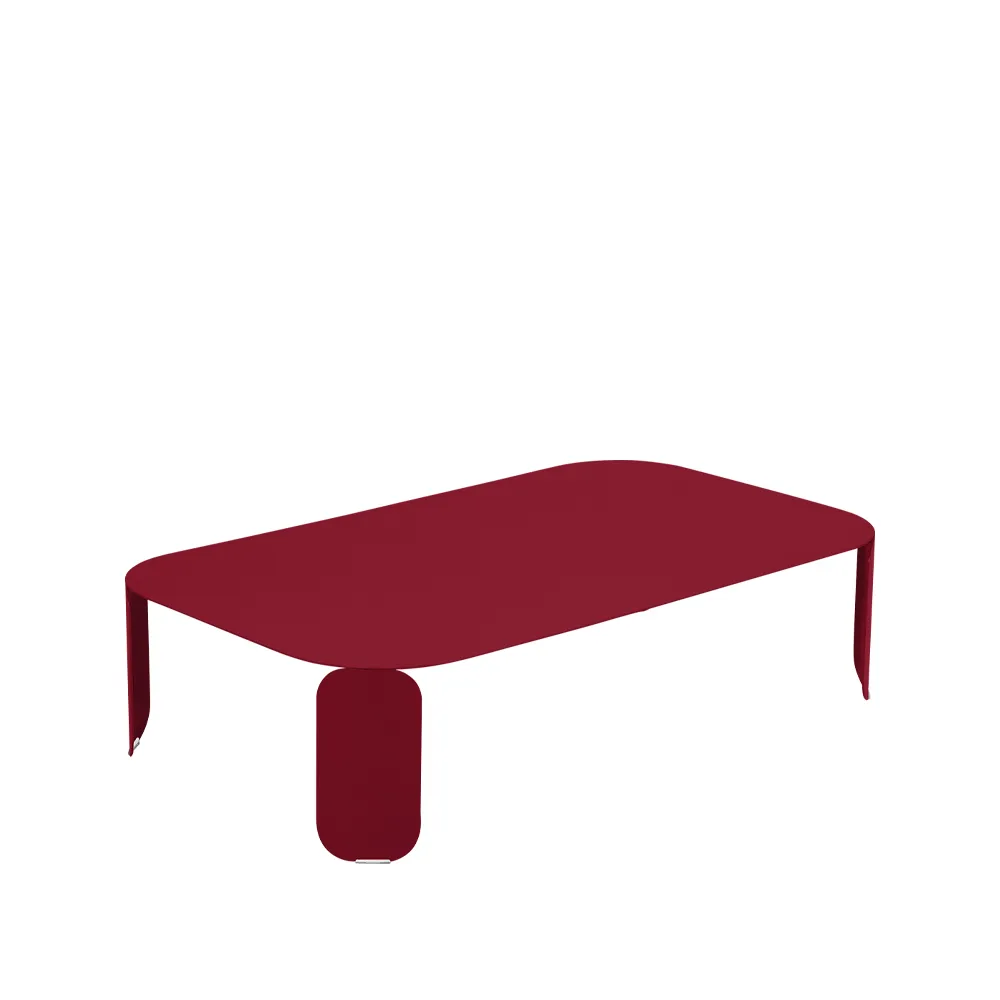 Bebop bord 120x70 cm, chili, h.29 cm Fermob