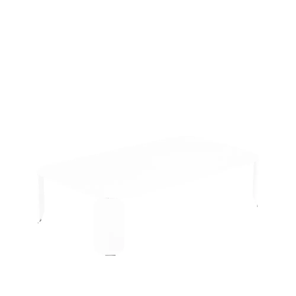 Bebop bord 120x70 cm, cotton white, h.29 cm Fermob