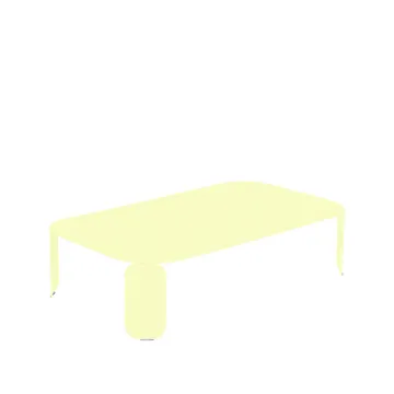 Bebop bord 120x70 cm - Frosted lemon (gul), h.29 cm - Fermob