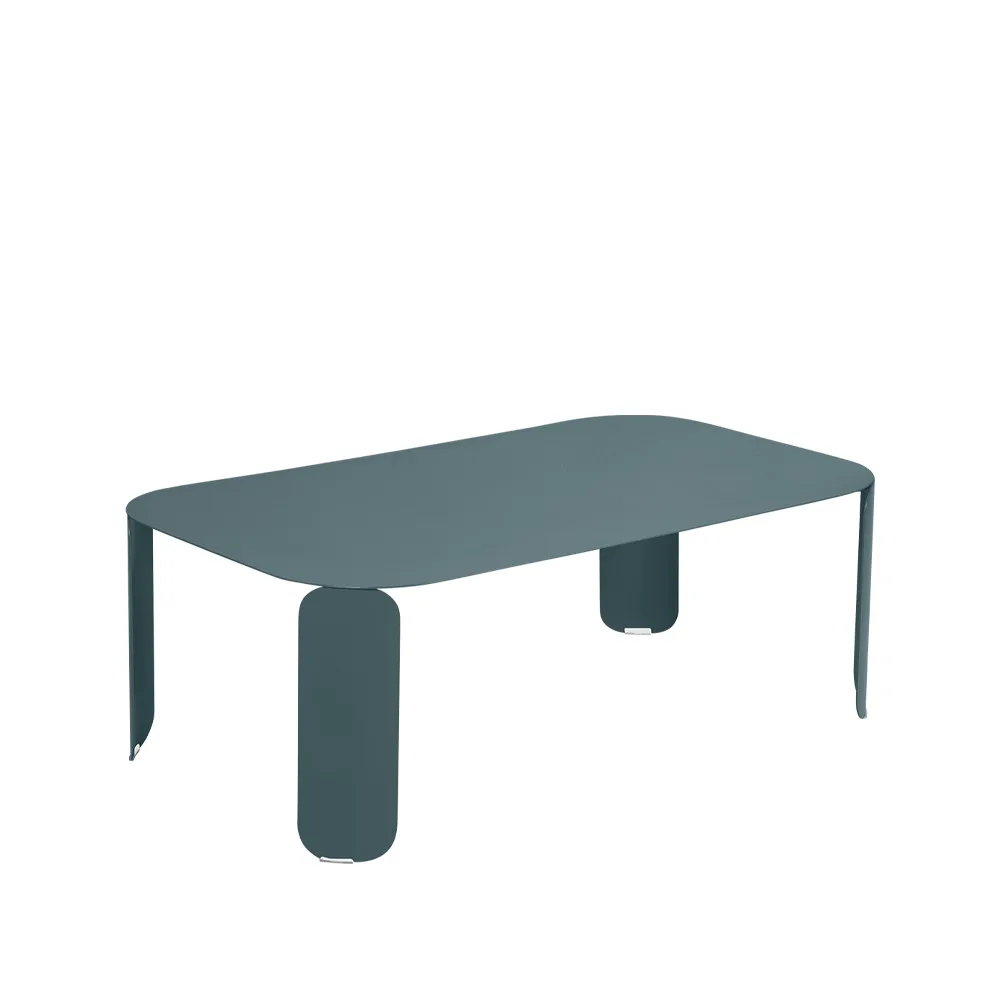 Bebop bord 120x70 cm, Storm grey (grå), h.42 cm Fermob