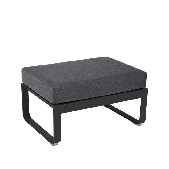 Bellevie 1-sits fotpall - anthracite, graphite grey dyna - Fermob