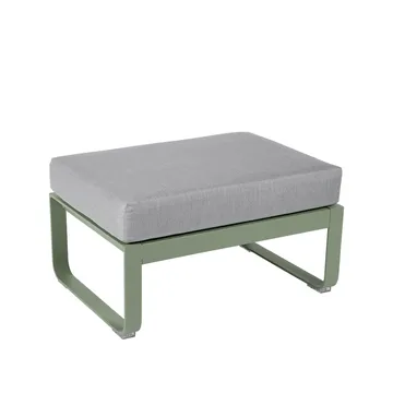 Bellevie 1-sits fotpall - cactus, flannel grey dyna - Fermob