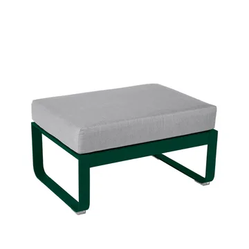 Bellevie 1-sits fotpall - Cedar green (grön), flannel grey dyna - Fermob