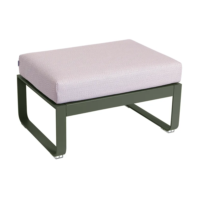 Bellevie 1-sits fotpall, Rosemary (grön)-pearl Fermob
