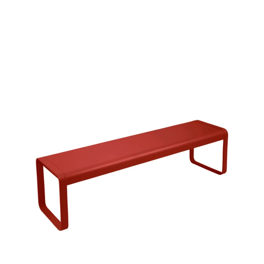 Bellevie bänk, chili Fermob