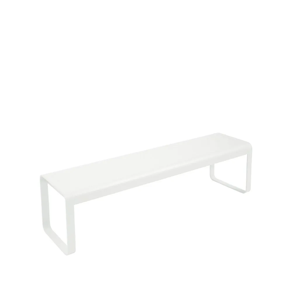 Bellevie bänk, Cotton white (vit) Fermob