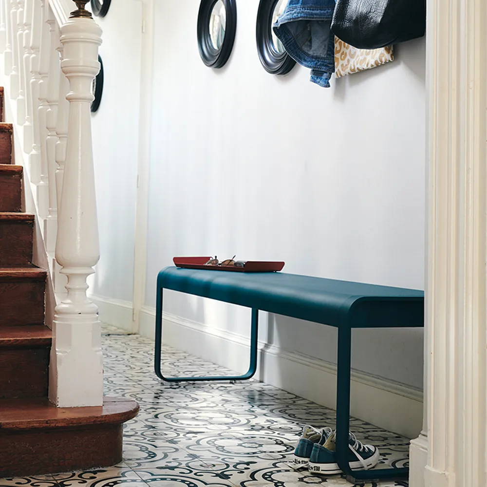 Bellevie bänk, cotton white Fermob