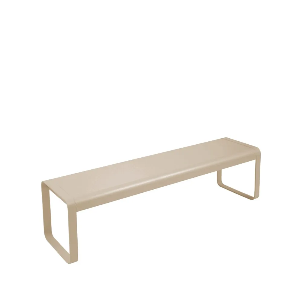 Bellevie bänk, Nutmeg (beige) Fermob