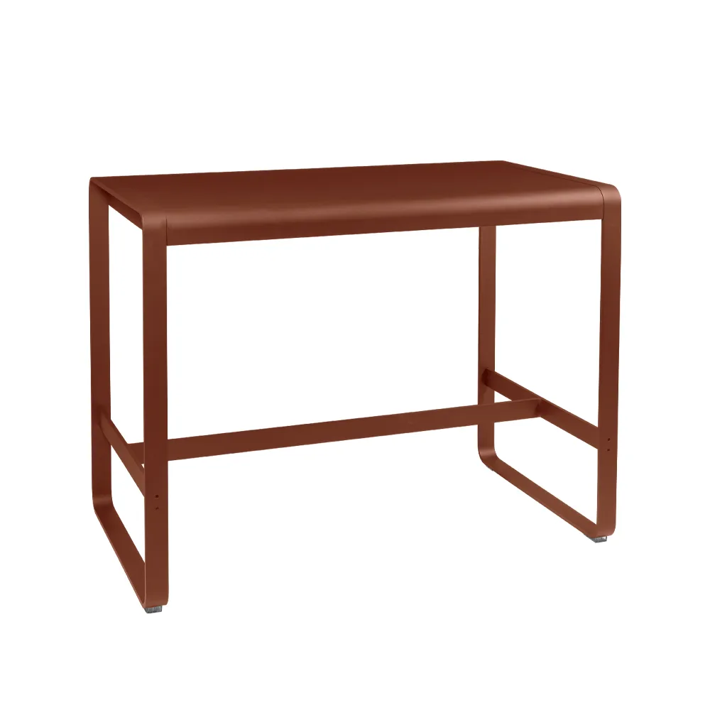 Bellevie barbord 140x80 cm, Red ochre (röd) Fermob