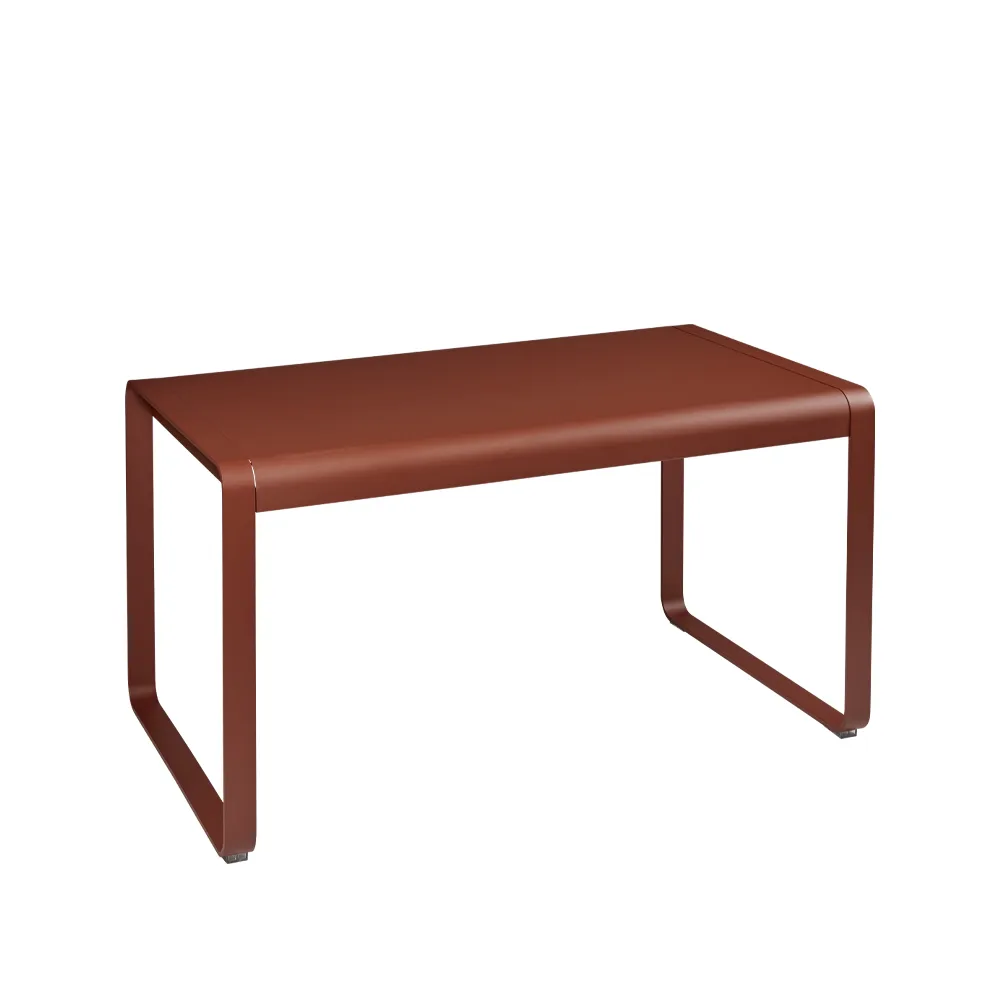 Bellevie bord 140x80 cm, Red ochre (röd) Fermob