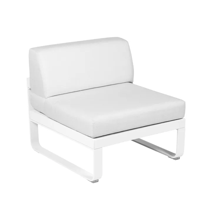 Bellevie Central modulsoffa - cotton white, off-white dyna, 1-sits - Fermob