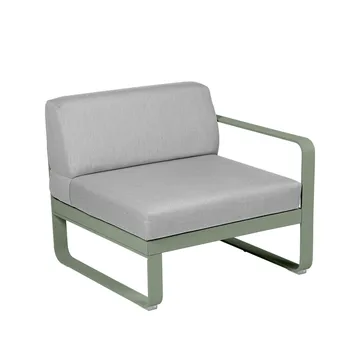 Bellevie Right modulsoffa - cactus, flannel grey dyna, 1-sits - Fermob