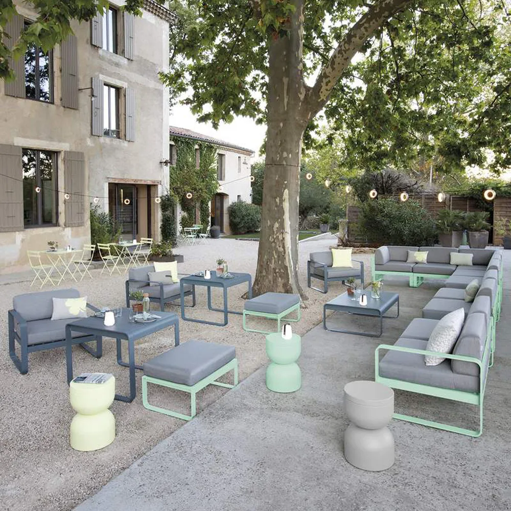 Bellevie sidobord, red ochre Fermob