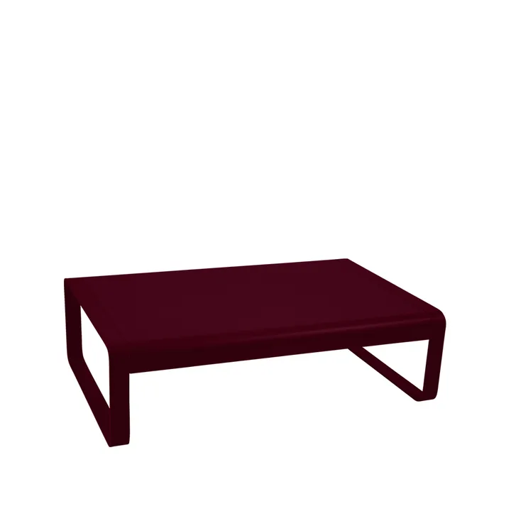 Bellevie soffbord lågt - Black cherry (vinröd) - Fermob