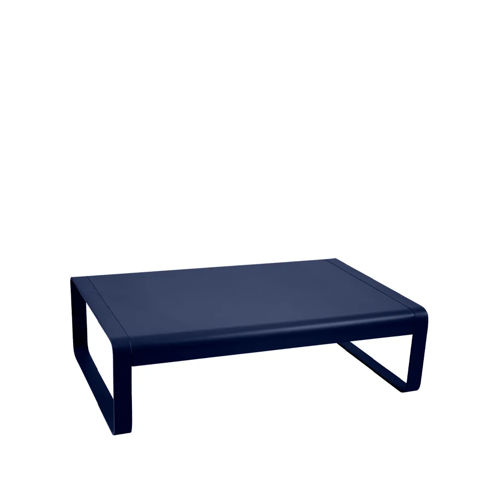 Bellevie soffbord lågt, deep blue Fermob