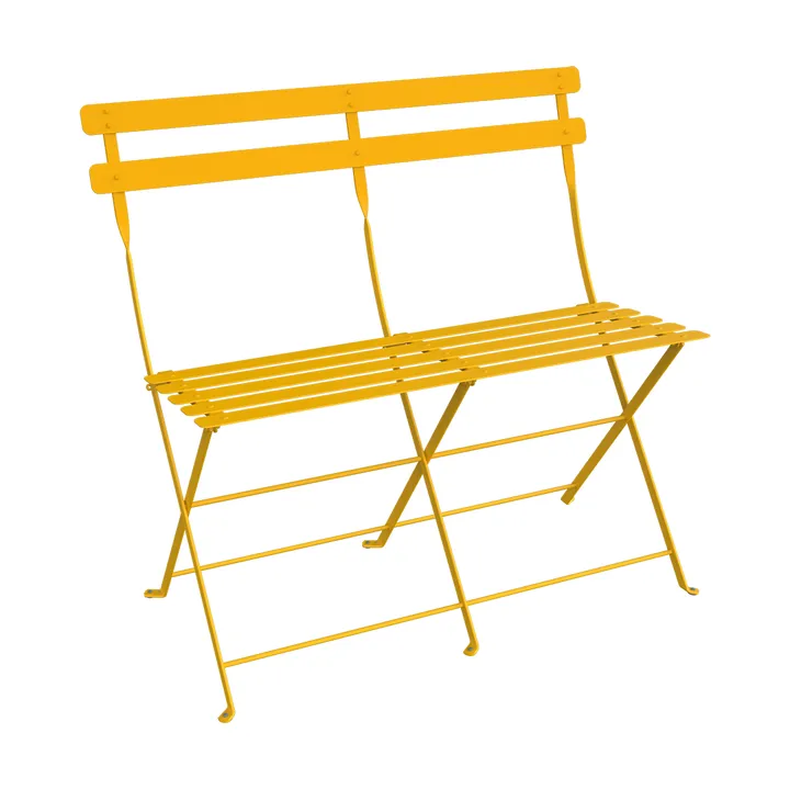 Bistro 2-sits bänk med ryggstöd - Honey - Fermob