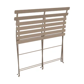 Bistro 2-sits bänk med ryggstöd - Nutmeg - Fermob