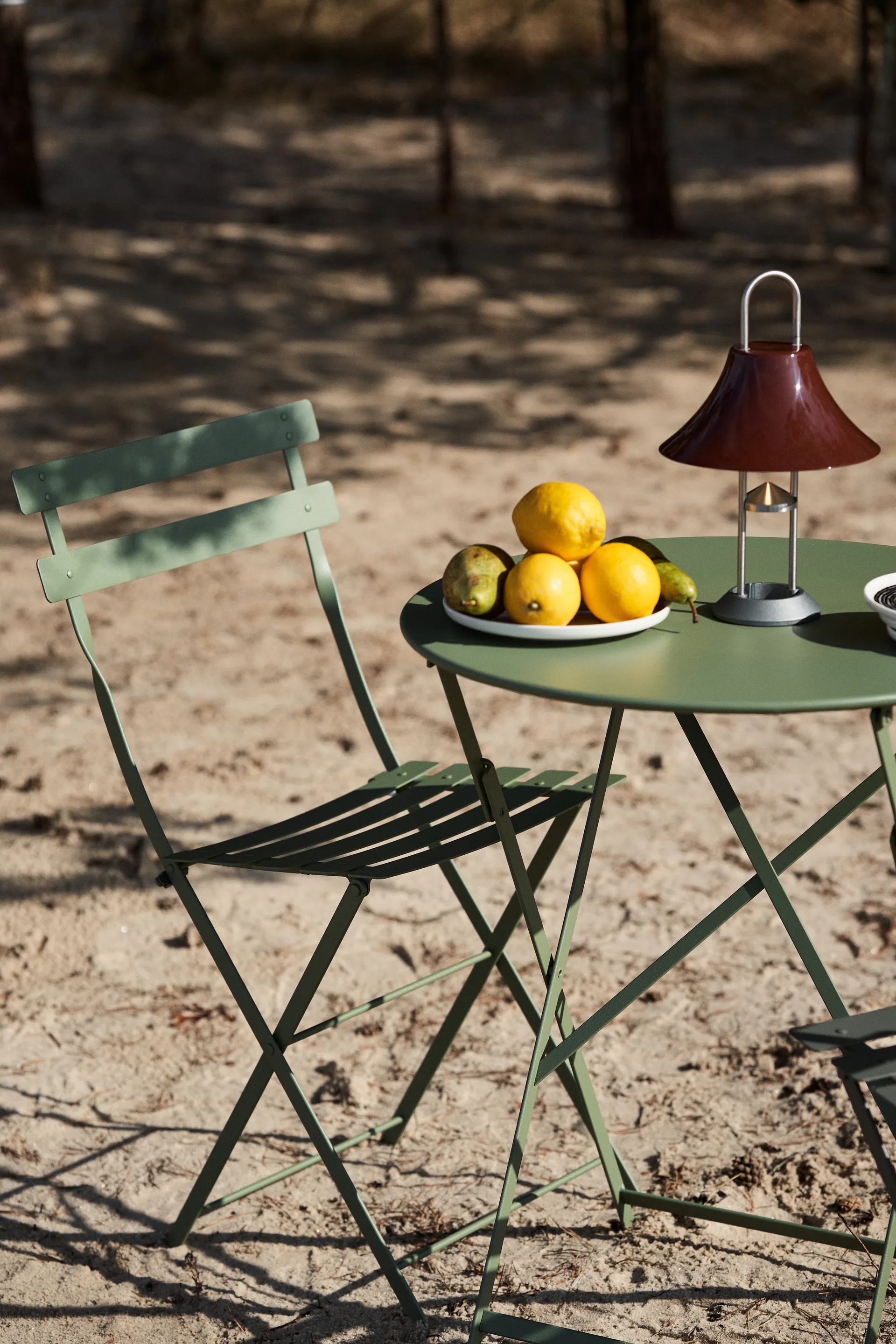 Bistro bord 117x77 cm + 4 stolar, Cactus,  Fermob