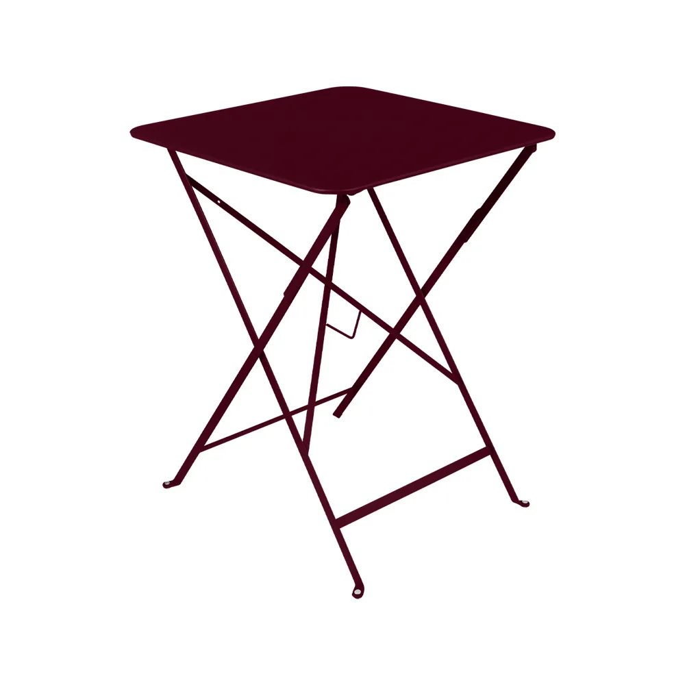 Bistro bord 57x57 cm, black cherry Fermob