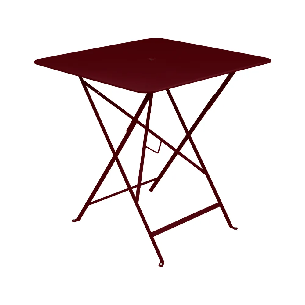 Bistro bord 71x71 cm, black cherry Fermob