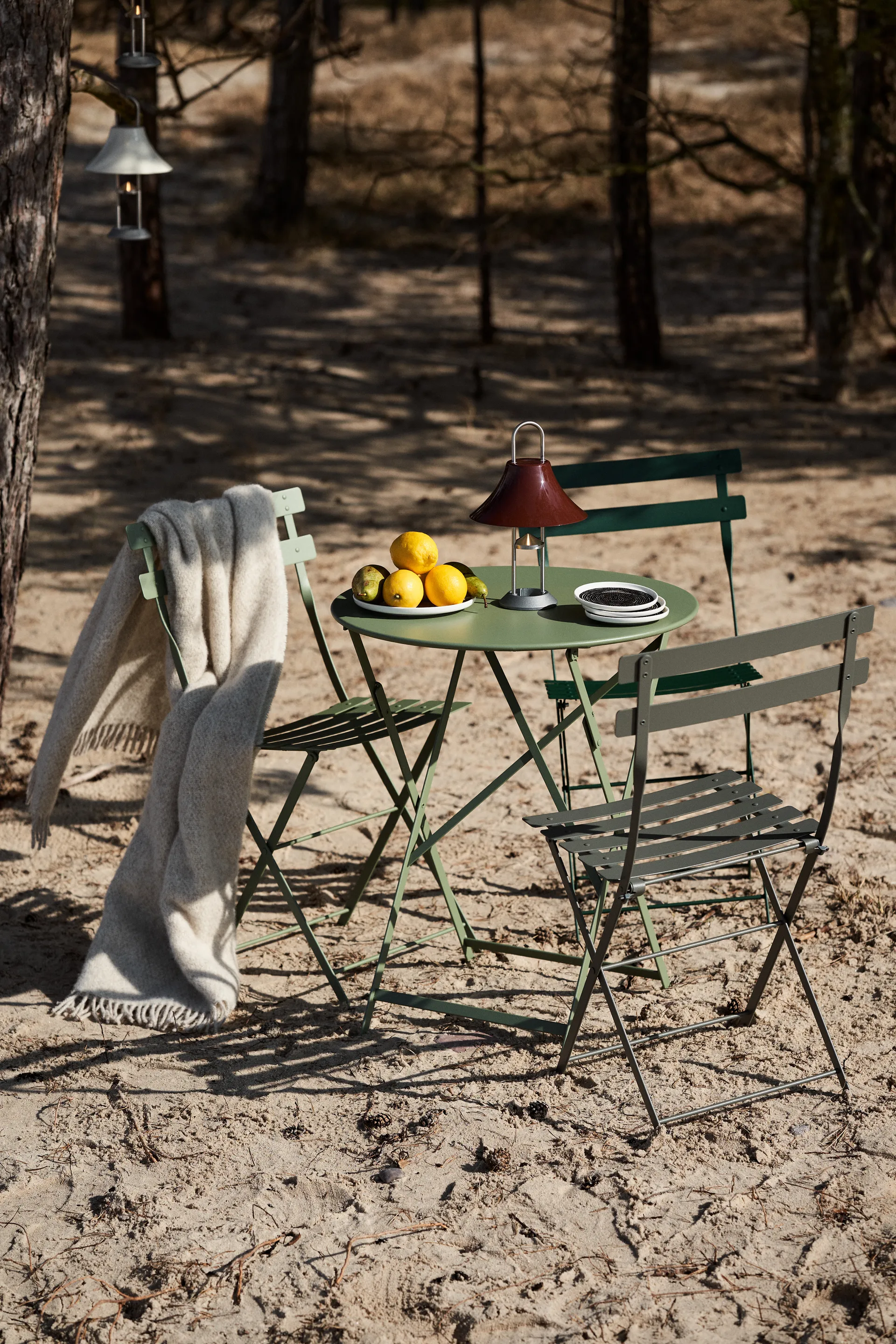 Bistro Metal stol, cedar green Fermob