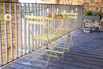 Bistro Metal stol - Frosted lemon (gul) - Fermob