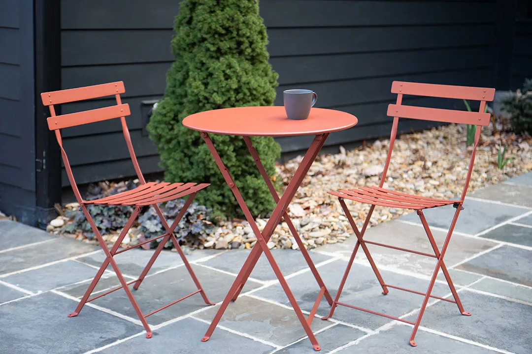 Bistro Metal stol, Red ochre (röd) Fermob