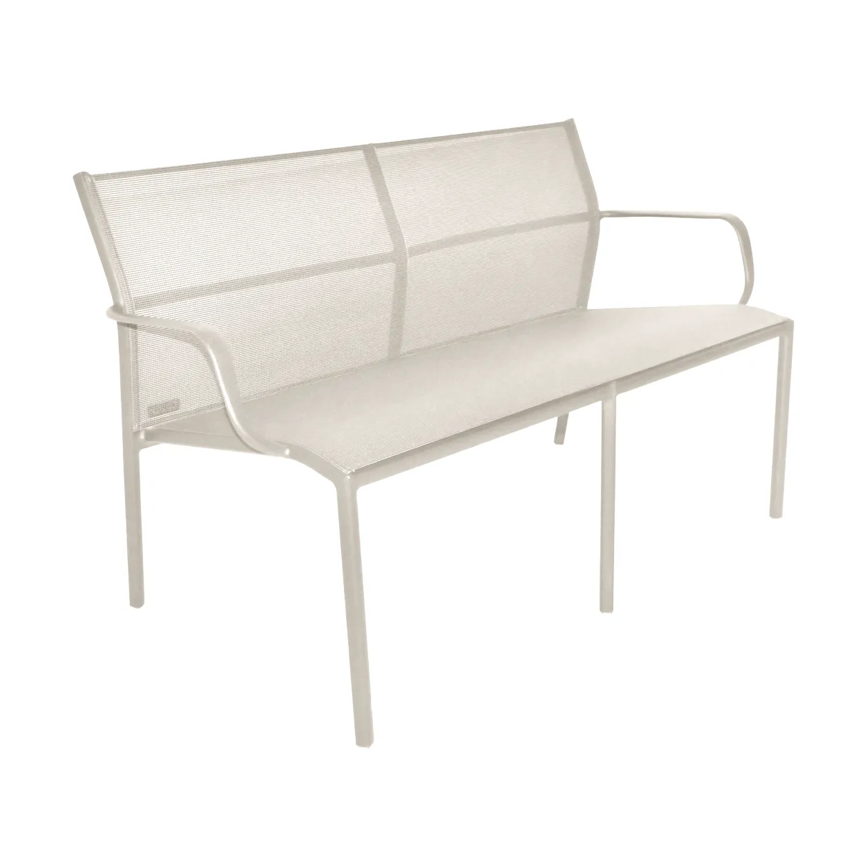 Cadiz bänk 2-sits, Clay grey Fermob