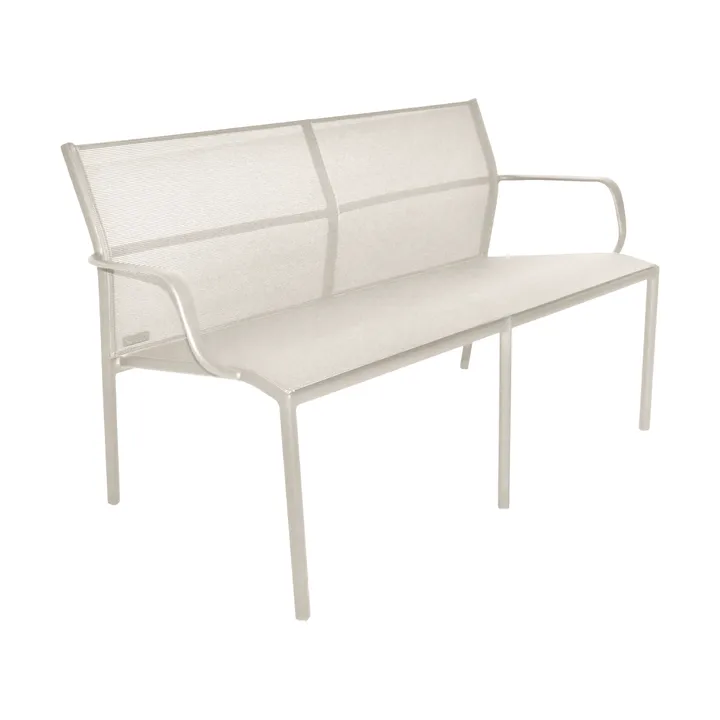 Cadiz bänk 2-sits - Clay grey - Fermob
