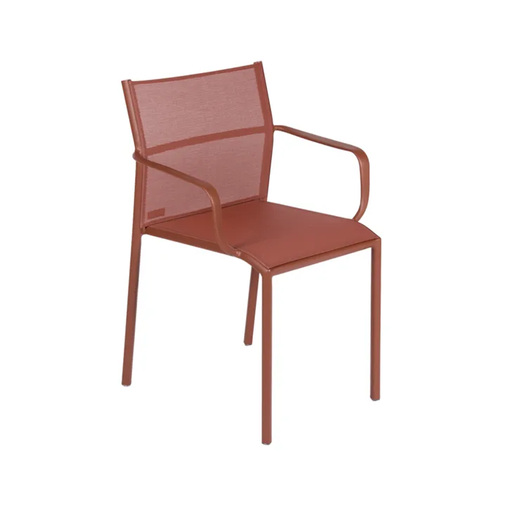Cadiz karmstol - Red ochre (röd) - Fermob