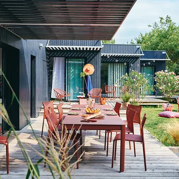 Cadiz stol - Liquorice (svart) - Fermob